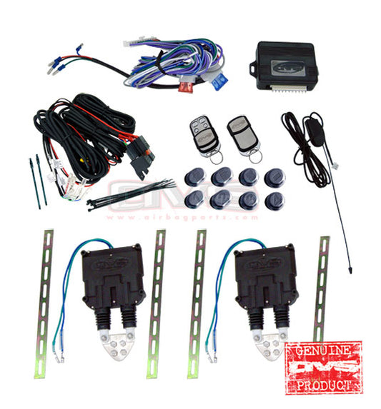 AVSSDKUNI-8 Universal Shaved Door Kit w/. Wiring Harness and 8 Channel Remote System