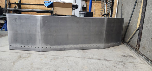 2002-2008 Ford F650 Custom Steel Fabricated Front Bumper