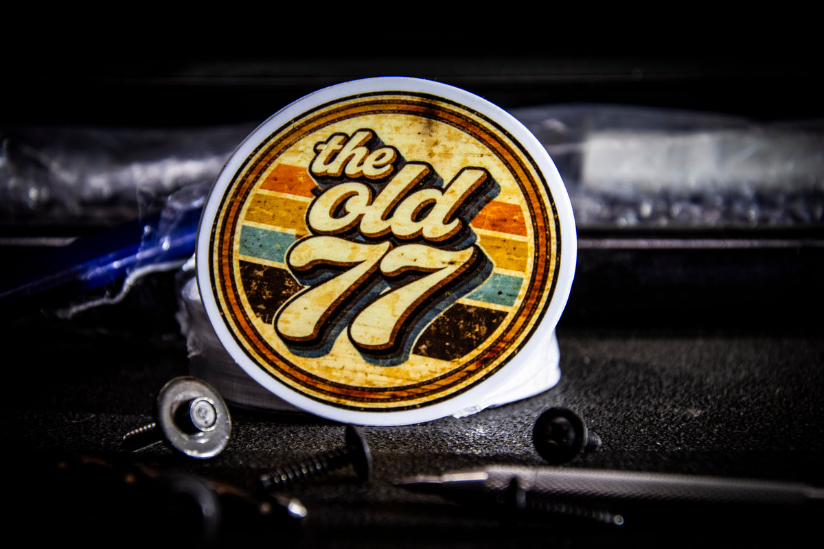 The Old 77 Stickers