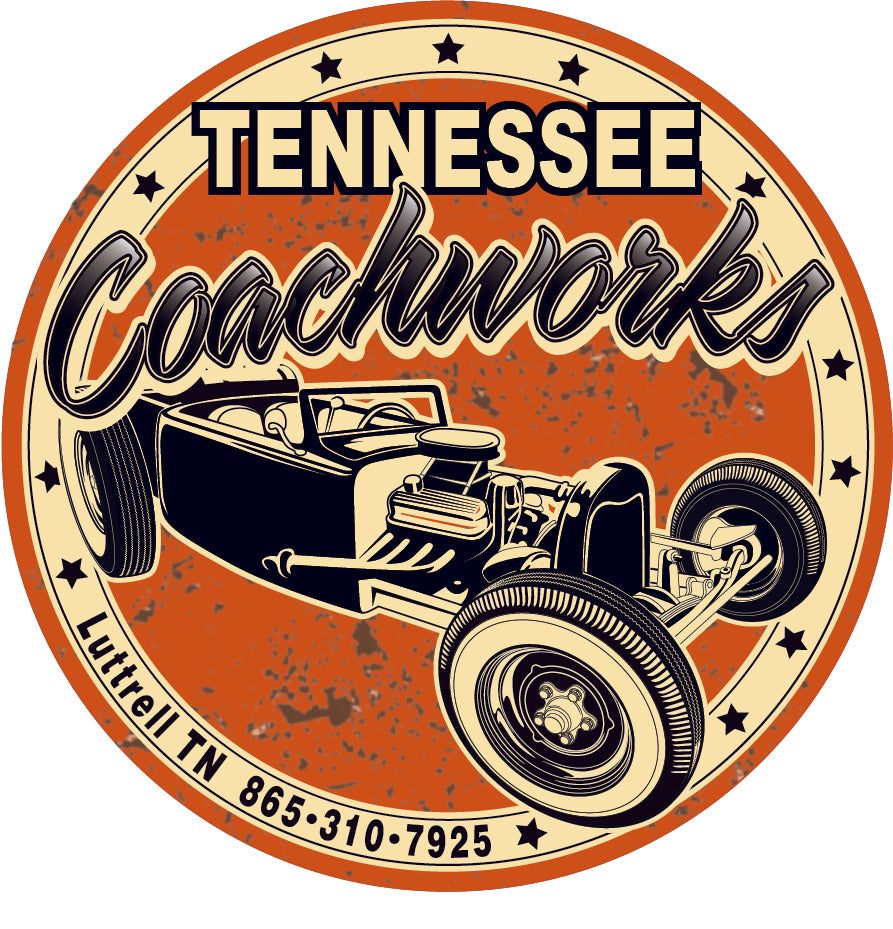 Tennessee Coachworks Roadster Shop Sticker
