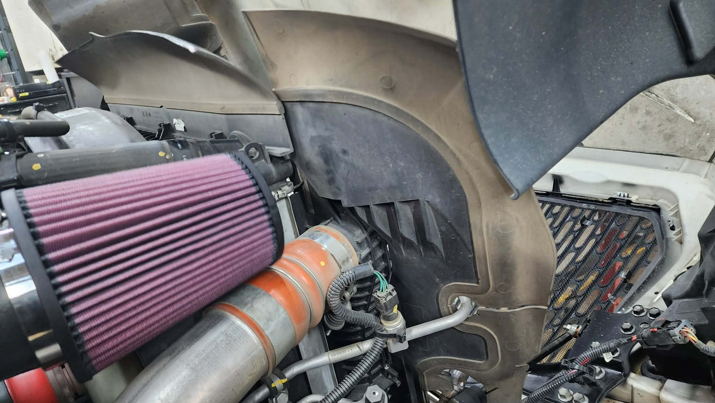 Cold Air Intake For International MV607 2019-2026